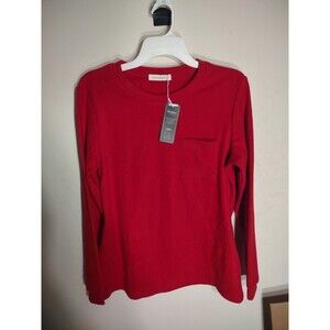 Fantaslook Women's Top Medium Red